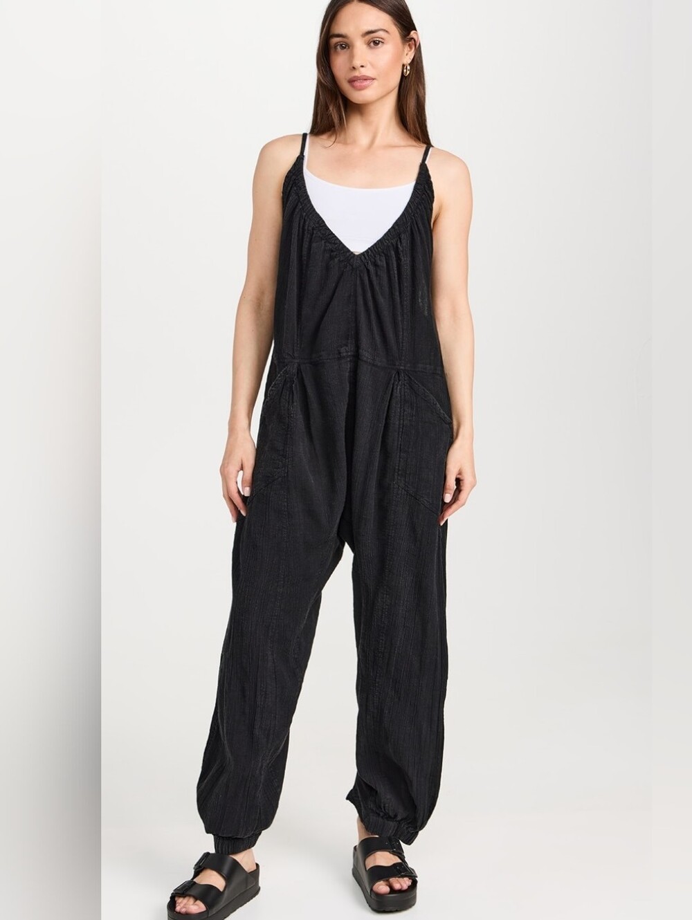 Free People Black Jumpsuit XS - Revolve Women's Casual Overalls